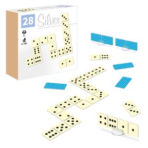 Opakowanie Domino kropki Silver ALEX
