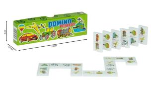 Domino Pojazdy. Wydawca: Moneks. Multiszop.pl Opakowanie Domino Pojazdy