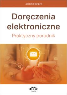Okładka książki Doręczenia elektroniczne Praktyczny poradnik