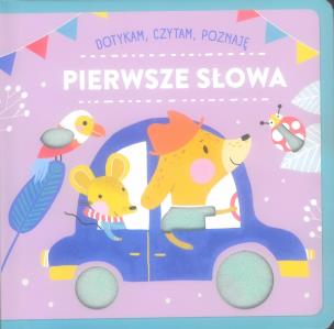 Okładka książki Dotykam czytam poznaję. Pierwsze słowa