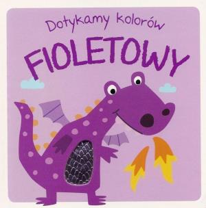 Okładka książki Dotykamy kolorów. Fioletowy