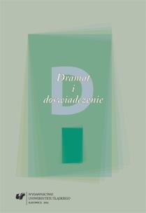 Dramat i doświadczenie. Autor: red. Magdalena Figzał-Janikowska, red. Beata Popc. Multiszop.pl Okładka książki Dramat i doświadczenie