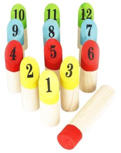 Drewaniany zestaw do gry w numery. Wydawca: Pro Kids. Multiszop.pl Opakowanie Drewaniany zestaw do gry w numery