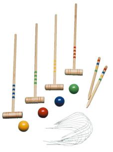 Drewaniany zestaw do krykieta. Wydawca: Pro Kids. Multiszop.pl Opakowanie Drewaniany zestaw do krykieta