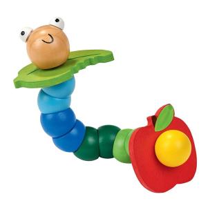 Drewniana Gąsienica do Ćwiczenia Motoryki. Wydawca: Moses. Multiszop.pl Opakowanie Drewniana Gąsienica do Ćwiczenia Motoryki