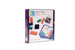 Drewniana gra Łamigłówka zakryj kropki. Wydawca: BS Toys. Multiszop.pl Opakowanie Drewniana gra Łamigłówka zakryj kropki