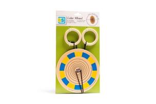Drewniana gra Spinner kolorów. Wydawca: BS Toys. Multiszop.pl Opakowanie Drewniana gra Spinner kolorów