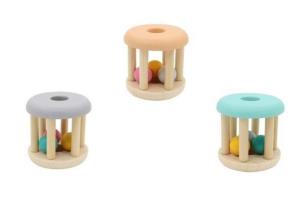 Opakowanie Drewniana grzechotka mix