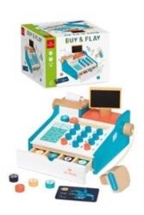 Opakowanie Drewniana kasa sklepowa