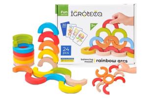 Opakowanie Drewniana mozaika 24 elementów