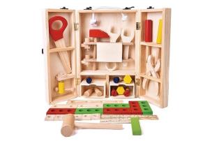 Opakowanie Drewniana skrzynia z narzędziami