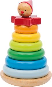 Opakowanie Drewniana wieża do układania Peppo