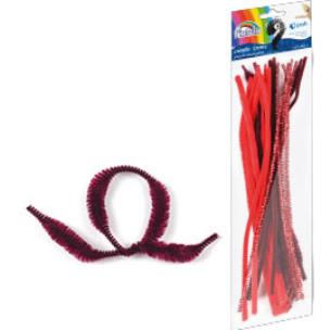 Druciki kreatywne 30 cm 20 szt. czerwone Fiorello GR-CH017. Wydawca: Fiorello. Multiszop.pl Opakowanie Druciki kreatywne 30 cm 20 szt. czerwone Fiorello GR-CH017