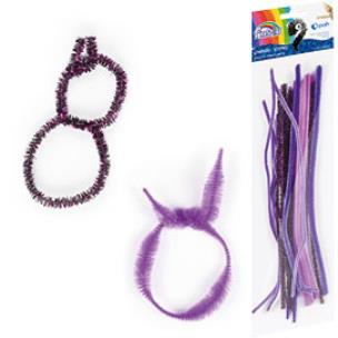 Druciki kreatywne 30 cm 20 szt. fioletowe Fiorello GR-CH020. Wydawca: Fiorello. Multiszop.pl Opakowanie Druciki kreatywne 30 cm 20 szt. fioletowe Fiorello GR-CH020