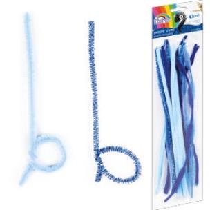 Opakowanie Druciki kreatywne 30 cm 20 szt. niebieskie Fiorello GR-CH019