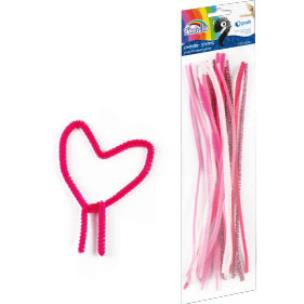 Opakowanie Druciki kreatywne 30 cm 20 szt. różowe Fiorello GR-CH021