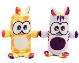 Dublusie dwustronne maskotki Żyrafa Zebra. Wydawca: EPEE. Multiszop.pl Opakowanie Dublusie dwustronne maskotki Żyrafa Zebra