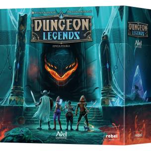 Dungeon Legends REBEL. Wydawca: Rebel. Multiszop.pl Opakowanie Dungeon Legends REBEL