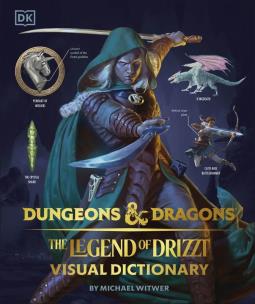 Okładka książki Dungeons & Dragons The Legend of Drizzt Visual Dictionary