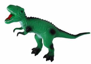 Opakowanie Duża figurka tyranozaur dźwięk 38cm zielony