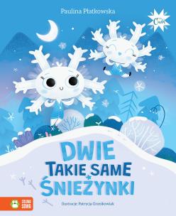 Dwie takie same śnieżynki. Autor: Płatkowska Paulina. Multiszop.pl Okładka książki Dwie takie same śnieżynki
