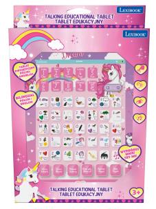 Dwujęzyczny tablet edukacyjny Jednorożec JCPAD002UNIi17. Wydawca: Lexibook. Multiszop.pl Opakowanie Dwujęzyczny tablet edukacyjny Jednorożec JCPAD002UNIi17