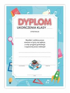 Opakowanie Dyplom A4 uniwersalny - Edukacja 10szt