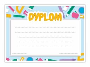 Opakowanie Dyplom A4 uniwersalny - Przybory 10szt