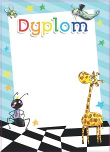 Opakowanie Dyplom dziecięcy A4/20ark. Szachy