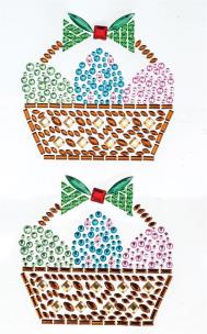 Opakowanie Dżety Koszyk z pisankami