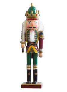 Opakowanie Dziadek do orzechów drewniany 30cm