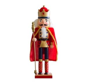 Okładka książki Dziadek do orzechów drewniany 38cm