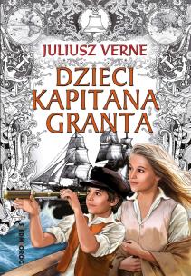 Dzieci kapitana Granta. Autor: Juliusz Verne. Multiszop.pl Okładka książki Dzieci kapitana Granta