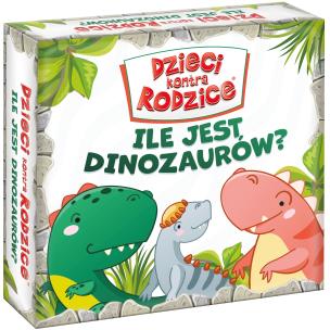 Dzieci kontra Rodzice Ile jest dinozaurów?. Wydawca: Kangur. Multiszop.pl Opakowanie Dzieci kontra Rodzice Ile jest dinozaurów?