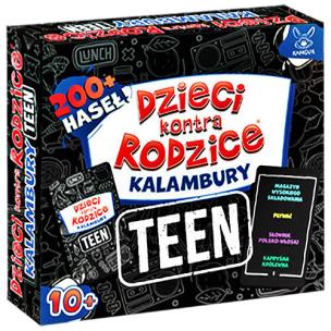 Opakowanie Dzieci kontra Rodzice. Kalambury TEEN