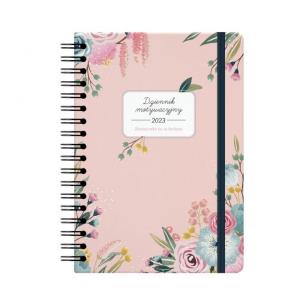 Opakowanie Dziennik motywacyjny 2023 Różowy ALBI