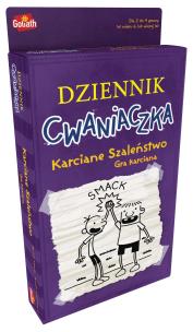 Dzienniki Cwaniaczka - karciane szaleństwo. Wydawca: Goliath. Multiszop.pl Opakowanie Dzienniki Cwaniaczka - karciane szaleństwo
