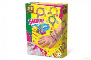 Dziewczęce bransoletki zawieszki. Wydawca: SES Creative. Multiszop.pl Opakowanie Dziewczęce bransoletki zawieszki