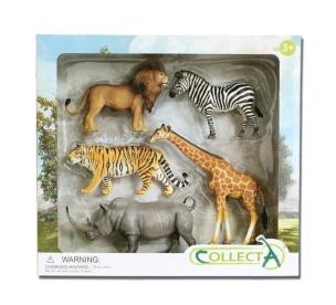 Dzikie zwierzęta zestaw 5 el.. Wydawca: Dante. Multiszop.pl Opakowanie Dzikie zwierzęta zestaw 5 el.