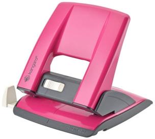 Opakowanie Dziurkacz 30 kartek metalowy różowy