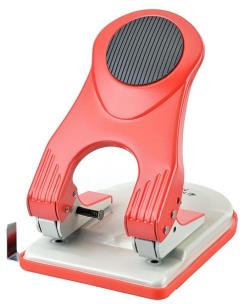 Opakowanie Dziurkacz 60 kartek czerwony