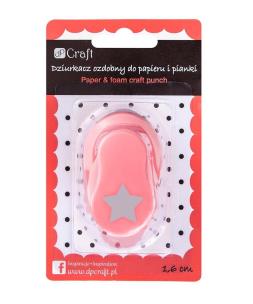 Dziurkacz ozdobny 1,6 cm gwiazda. Wydawca: Dalprint. Multiszop.pl Opakowanie Dziurkacz ozdobny 1,6 cm gwiazda