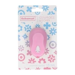 Opakowanie Dziurkacz ozdobny 16mm choinka MIX