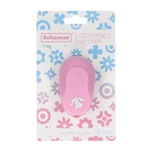 Opakowanie Dziurkacz ozdobny 16mm dzwonek MIX