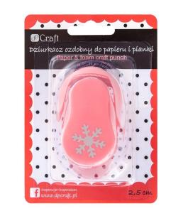 Dziurkacz ozdobny 2,5 cm śnieżynka 3. Wydawca: Dalprint. Multiszop.pl Opakowanie Dziurkacz ozdobny 2,5 cm śnieżynka 3