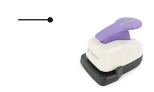 Opakowanie Dziurkacz ozdobny 25mm naszyjnik LP-10C