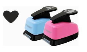 Opakowanie Dziurkacz ozdobny 25mm serce MIX