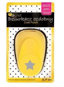 Opakowanie Dziurkacz ozdobny 3,7cm gwiazda