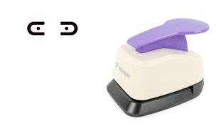 Opakowanie Dziurkacz ozdobny 37mm kolczyki LP-15E