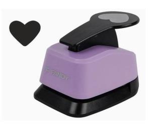 Opakowanie Dziurkacz ozdobny 37mm serce